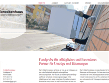 Tablet Screenshot of brockenhaus-sg.ch